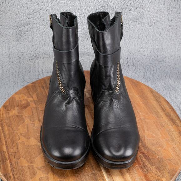 $190 Bueno FAST Moto Boots | Black | EU 40 US 10 - Picture 2 of 10
